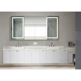Krugg Svange 8442DLLRR 84″ X 42″ LED Medicine Cabinet with Dimmer & Defogger SVANGE8442DLLRR - Backyard Provider