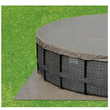 Summer Waves 24ft x 52in Above Ground Frame Swimming Pool Set with Sand Pump - 77108