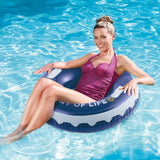 Summer Waves 24ft x 12ft x 52in Pool w/ Inflatable Float 4 Pack and Cooler - 143230