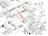 KAKA Industrial Spare parts for KAKA Industrial BS-1018R part# 148 Gearbox Assembly - 188116-148