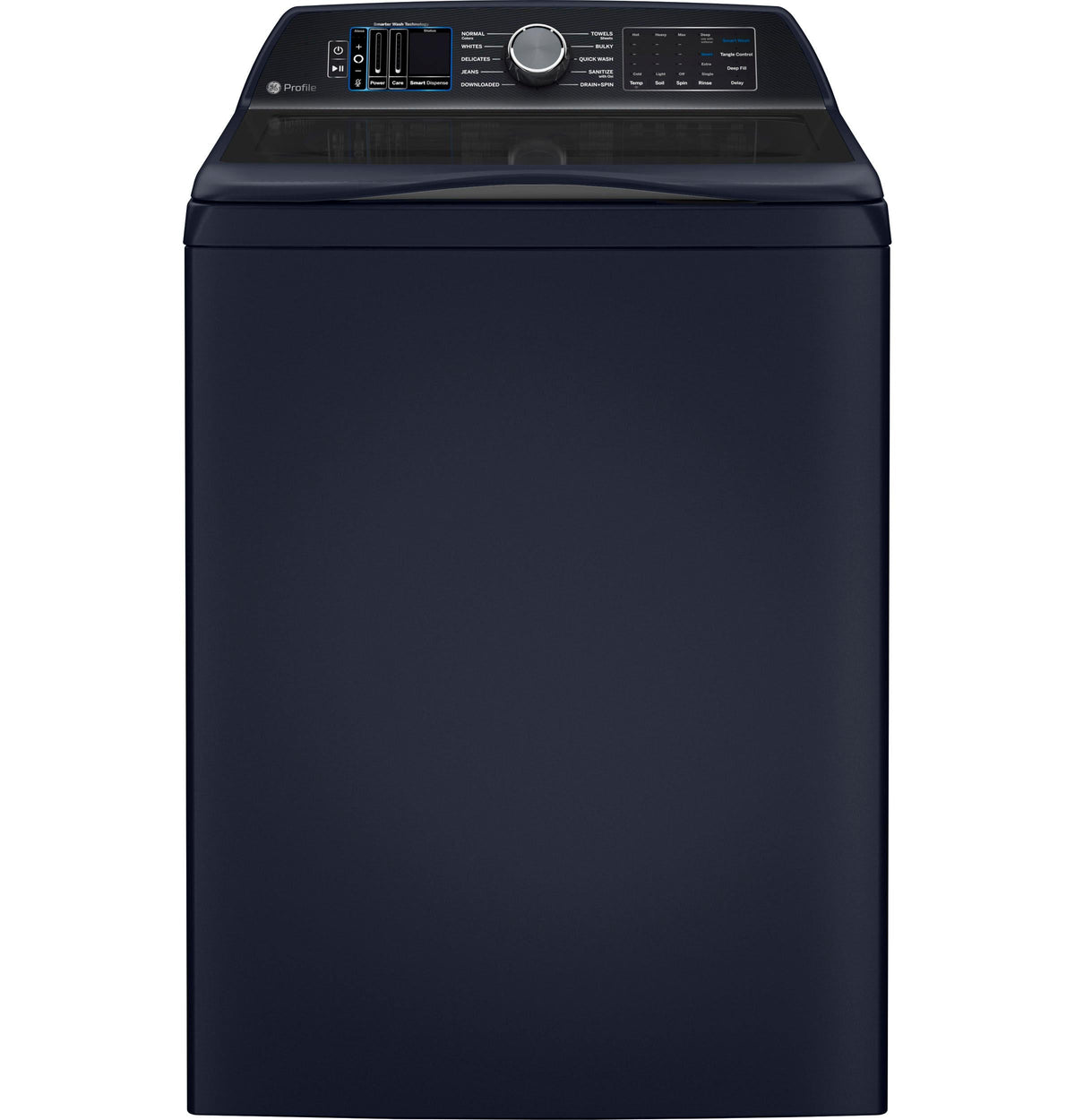 GE APPLIANCES PTW905BPTRS GE Profile™ 5.3 cu. ft. Capacity Washer with Smarter Wash Technology and FlexDispense™ - PTW905BPTRS