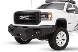 Fab Fours GMC Sierra 1500 2014-2015 Premium Front Bumper Sensor Winch Ready No Guard - GS14-F3151-1