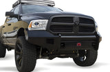 Fab Fours Black Steel No Guard Front Bumper 2013-2018 Dodge 1500 DR13-K2961-1