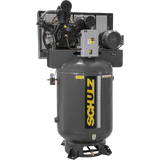 Schulz V-Series Air Compressor 15 HP 120 gal. 2-Stage 208-230V 3-Phase Vertical New - 15120VW60X-3