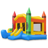 Commercial Crayon Castle Inflatable Bounce House and Slide by Cloud 9