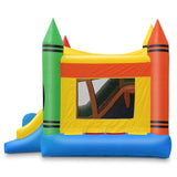 Commercial Crayon Castle Inflatable Bounce House and Slide by Cloud 9