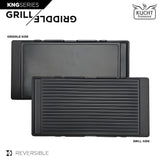 Kucht Professional 36" 5.2 cu ft. Natural Gas Range in Cement Gray with Silver Accents - KNG361-GR