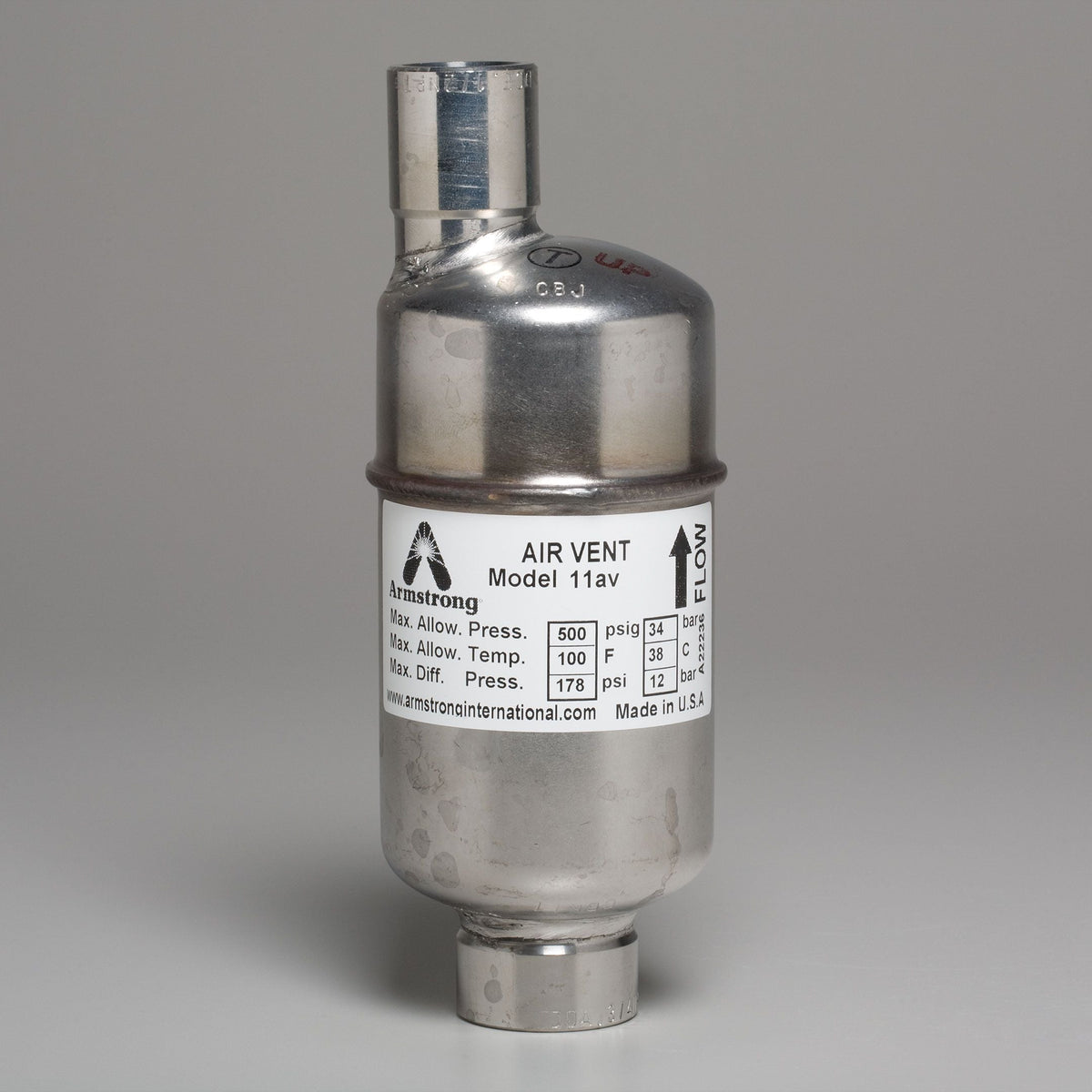 Armstrong International C3510-3 Air Vent 3/4 Inch Stainless Steel 178 PSI Replacement C351 - C3510-30-3