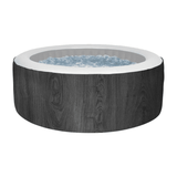 JLeisure Avenli 1,200L 63" 6 Person Inflatable Round Hot Tub Spa, Black 2 Pack - 233438