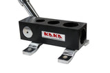 KAKA Industrial RA-2 Manual Pipe Notcher, 3/4” - 1-1/4” Capacity, 90° Precision Steel Tube Notcher – 176204