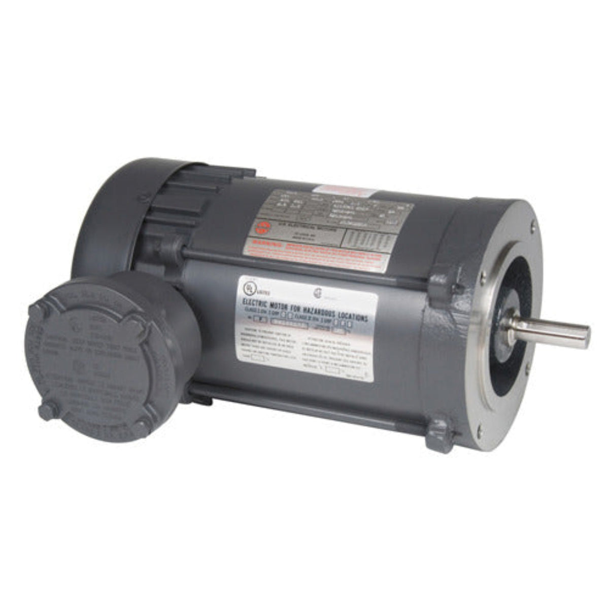 U.S. Motors XS12SA2DCR Explosion Proof Three Phase TEFC C-Face Motor - XS12SA2DCR