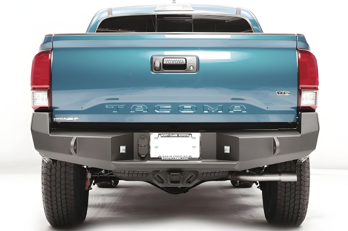 Fab Fours Premium Rear Bumper Toyota Tacoma 2016-2022 Non-Sensor - TT16-W3650-1