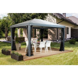 Sojag Gazebo Monteserra Gazebo 10x12 ft. - Light Grey