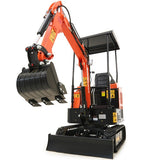 Creworks 23 Hp 1.3 Ton B&s Engine Mini Excavator with 3262lbf / 14.5kn Digging Force