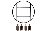 Maverick Blinds Nex-Level Round Floor Base With Platform Mounts - 00232