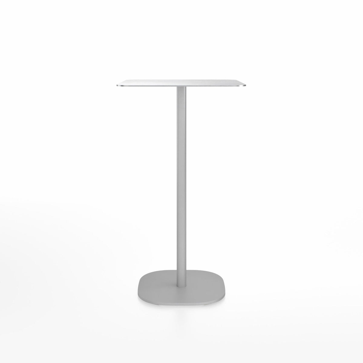 Emeco 2 Inch Bar Table - 24" x 30" Rectangular - 2INCHBT2430FALU