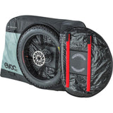 EVOC Bike Travel Bag XL - Bike Travel Case for Fat Bikes and Plus Bikes Airplane Train and Car Travel Bike Bag - Olive - EVOC-100405307