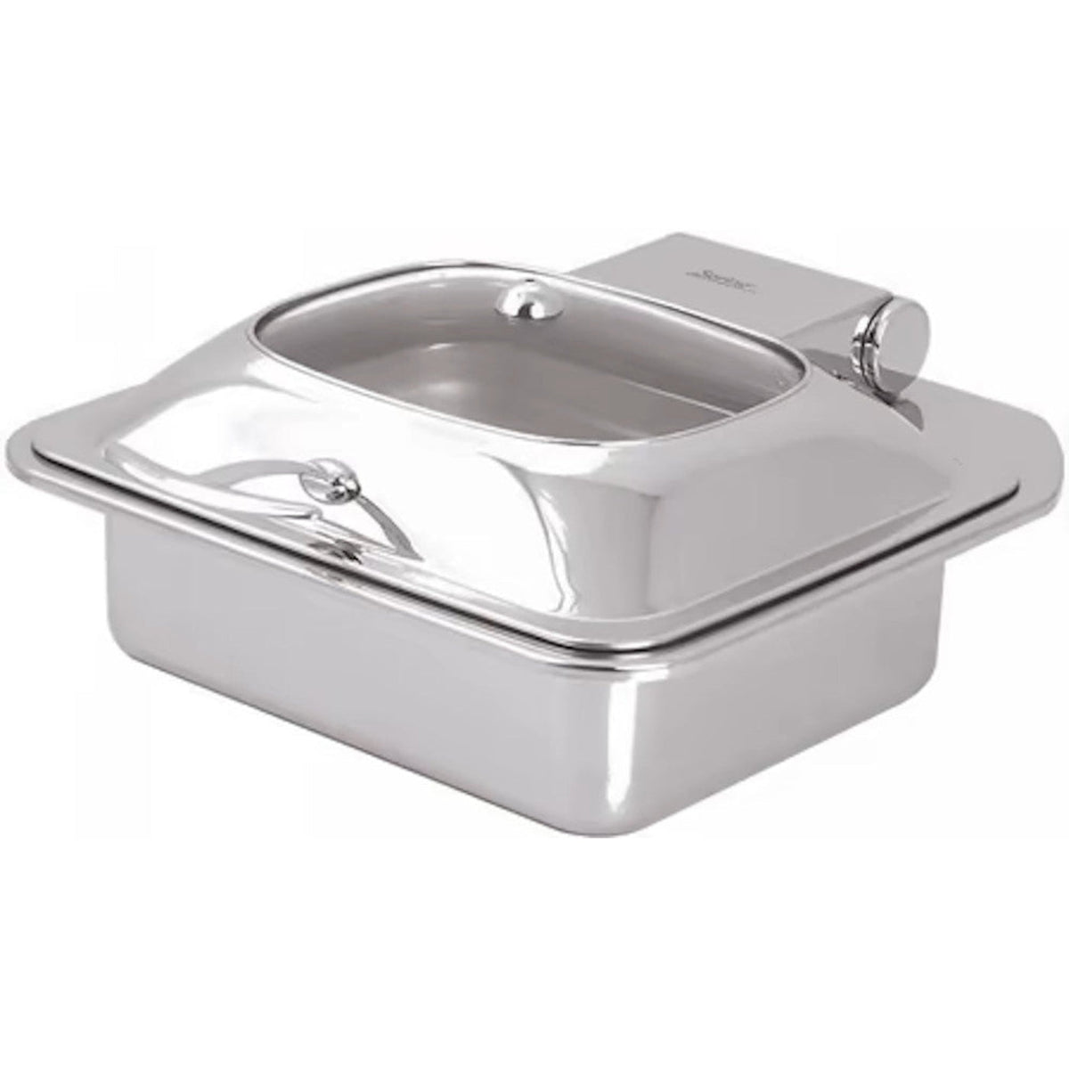 Spring USA 2174-6 Square Reflection Convertible Induction Buffet Server - SP21746