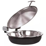 Spring USA 2382-88/36 Titanium Seasons Induction Sauteuse Chafing Dish w/ Black Pearl Accents - SP23828836
