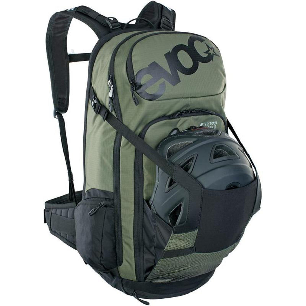 EVOC FR Tour E-Ride 30 Protector backpack 30L Dark Olive/Black ML - EVOC-100120331-M/L