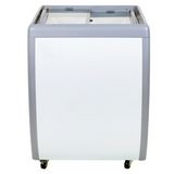 Chef AAA  Commercial 26" Glass Door Frozen Food or Ice Cream Chest Freezer Display 5.5cu.ft. - FR-CN-0160-R