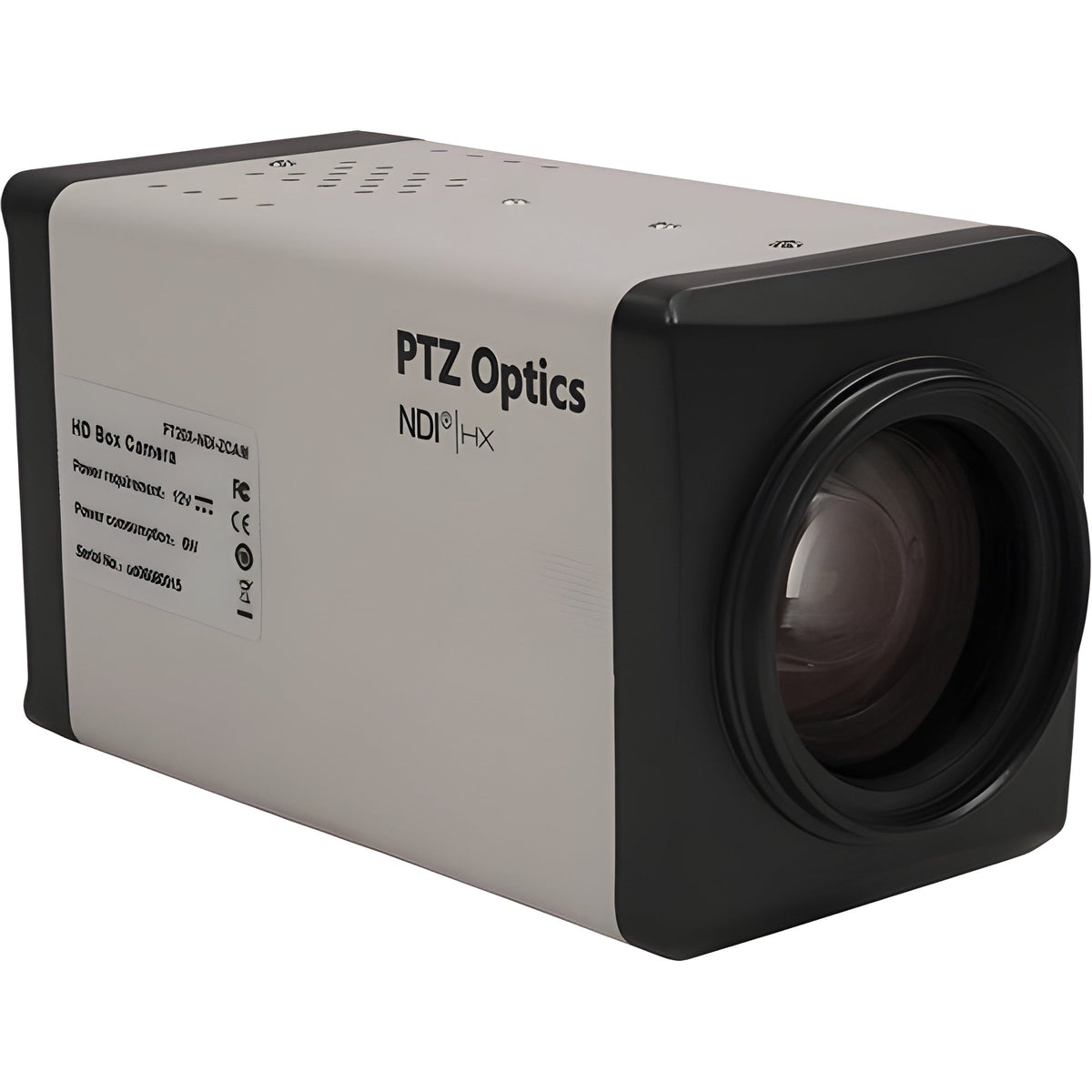 PTZOptics PT20X-NDI-ZCAM-WH 20x ZCAM Broadcast & Conference Camera (White) - PT20XNDIZCAMWH