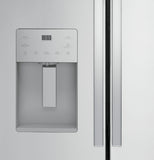 GE APPLIANCES GYE21JYMFS GE(R) ENERGY STAR(R) 20.6 Cu. Ft. Fingerprint Resistant Counter-Depth French-Door Refrigerator - GYE21JYMFS-KT