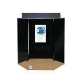 Clear for Life Acrylic Hexagon UniQuarium Aquarium - 35 Gallon - UNI-35HEX-Sapphire