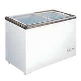 Chef AAA - FR-CN-0320, Commercial 45" Glass Door Frozen Food or Ice Cream Chest Freezer Display 11cu.ft. - FR-CN-0320