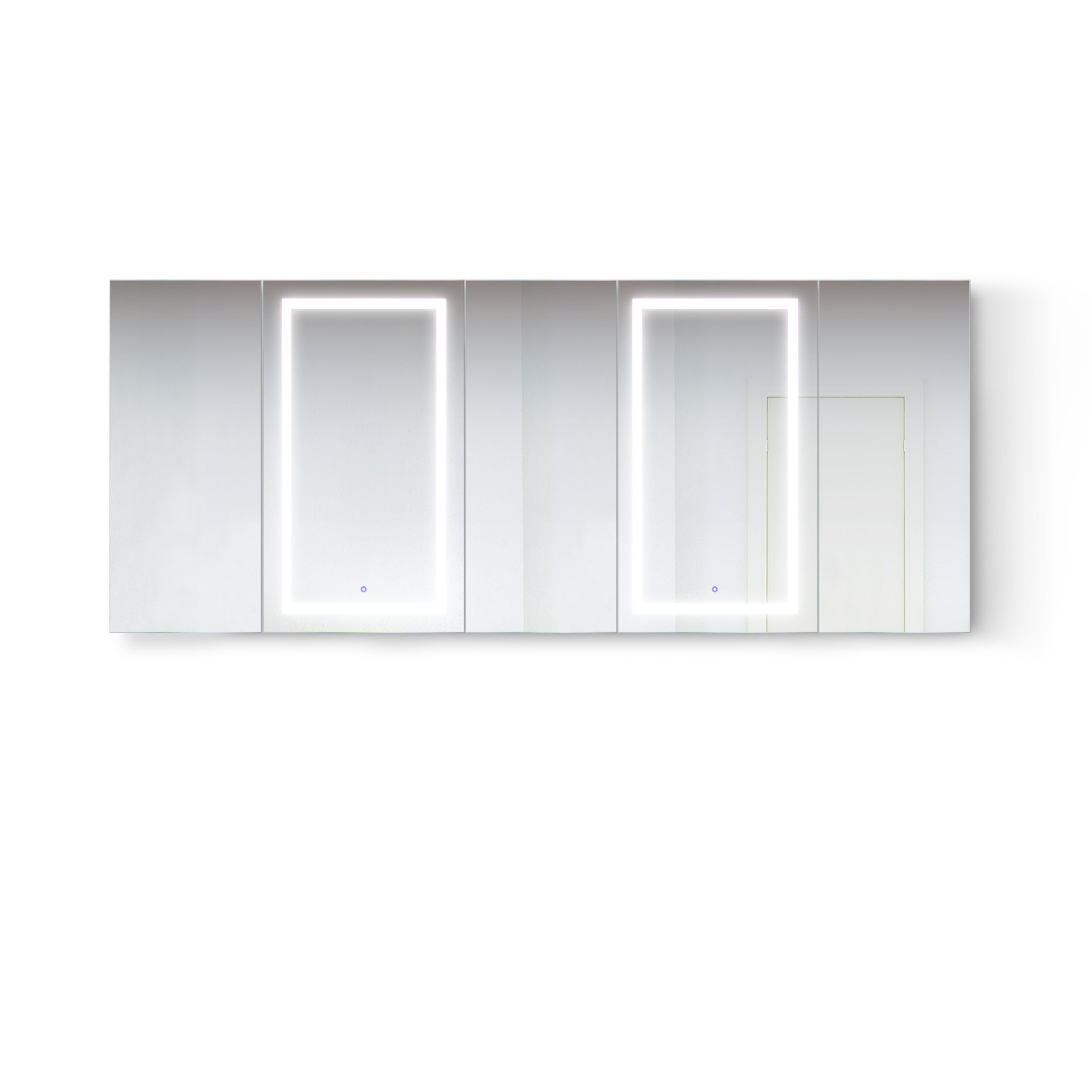 Krugg Svange 10242DLLRRR 102″ X 42″ LED Medicine Cabinet with Dimmer & Defogger SVANGE10242DLLRRR