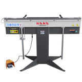 Kaka Industrial EB-5216 52" Magnetic Sheet Metal Brake, 16-Gauge Capacity, 6.5-Ton Power, 220V - 173410