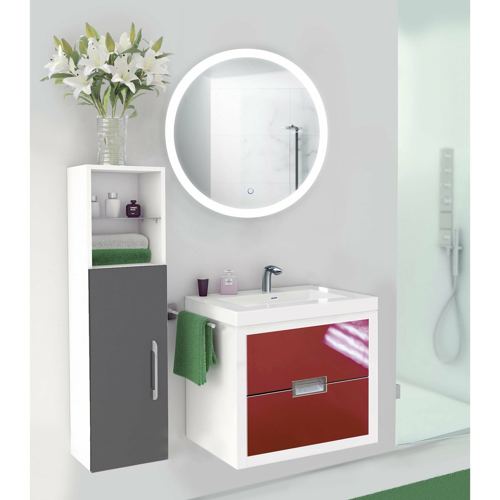 Krugg SOL 32" LED Mirror SOL3232R