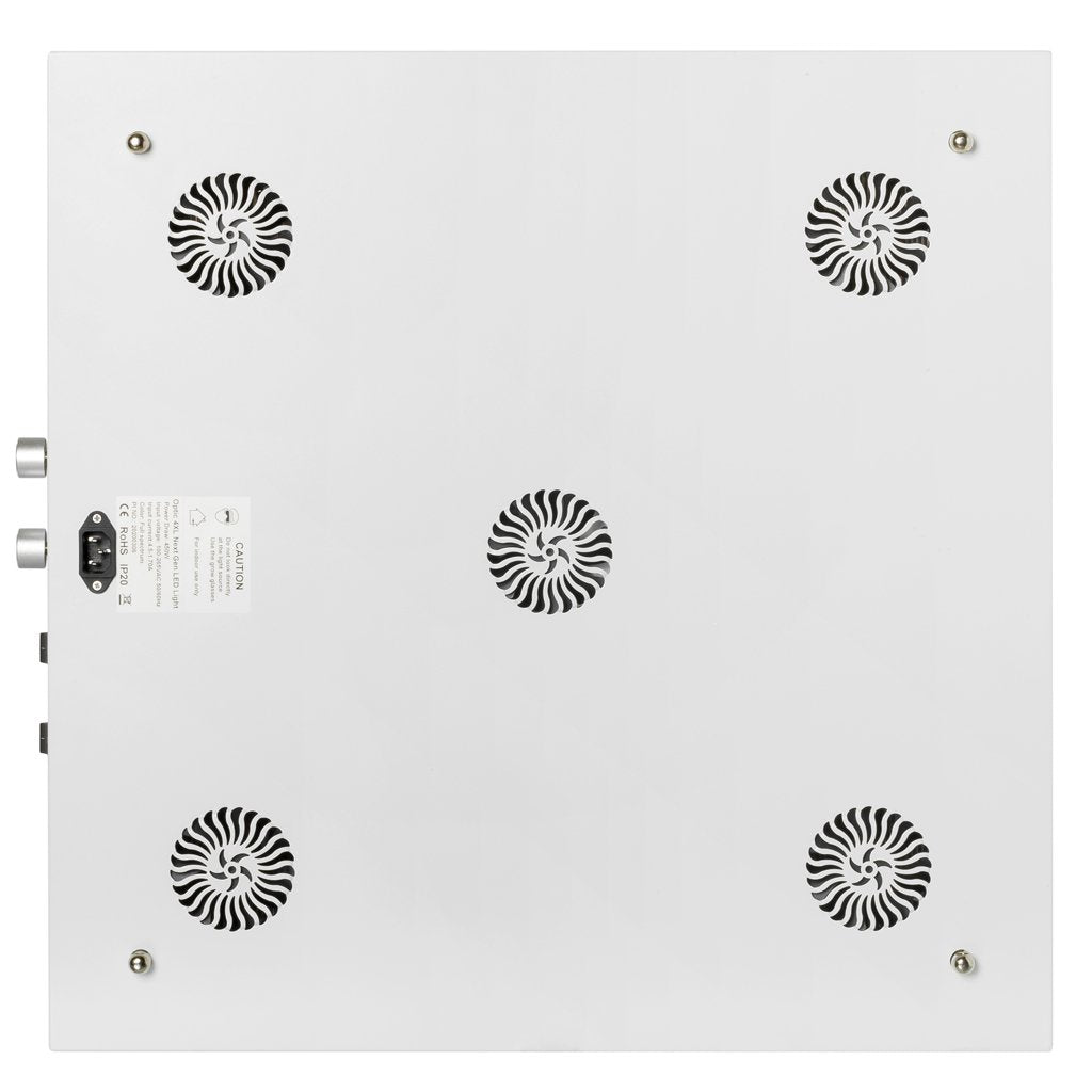 Optic LED Optic 4XL NextGen 500W Dimmable COB LED Grow Light UV/IR 3500k COBs 120 Degree Lenses