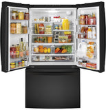 GE APPLIANCES GNE27JGMBB GE® ENERGY STAR® 27.0 Cu. Ft. French-Door Refrigerator - GNE27JGMBB-KT