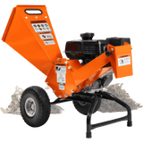 Super Handy GUO074 Mini Wood Chipper Shredder Mulcher Heavy Duty 7HP Compact Design 3" Max Cutting Capacity New