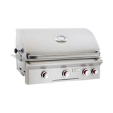 AOG T-Series 30-Inch 3-Burner Built-In Gas Grill With Rotisserie - 30NBT
