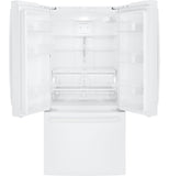 GE APPLIANCES GNE25JGKWW GE® ENERGY STAR® 24.7 Cu. Ft. French-Door Refrigerator -GNE25JGKWW-KT