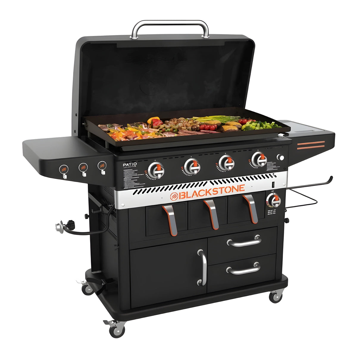 Blackstone - 36" Griddle W/ Air Fryer, Cabinet & Cover - 1923