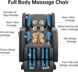 Real Relax SS01 Massage Chair Black - US-B02259A1+B02259A2