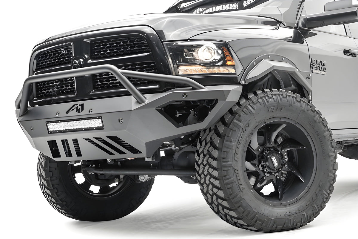 Fab Fours Open Fender Vengeance Pre-Runner Guard Truck Front Bumper 2016-2018 Dodge Ram 4500/ 5500 - DR16-V4062-1