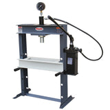 KAKA INDUSTRIAL HP-10S Hydraulic Shop Press, H-Frame Hydraulic Press with Manual Double Speed Pump,10 ton Press Capacity,7 in Stroke - 182121