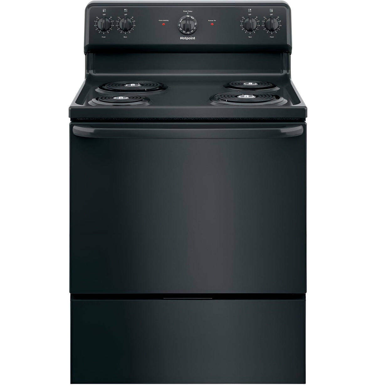 HOTPOINT RBS160DMBB Hotpoint 30" Free-Standing Electric Range -RBS160DMBB-KT