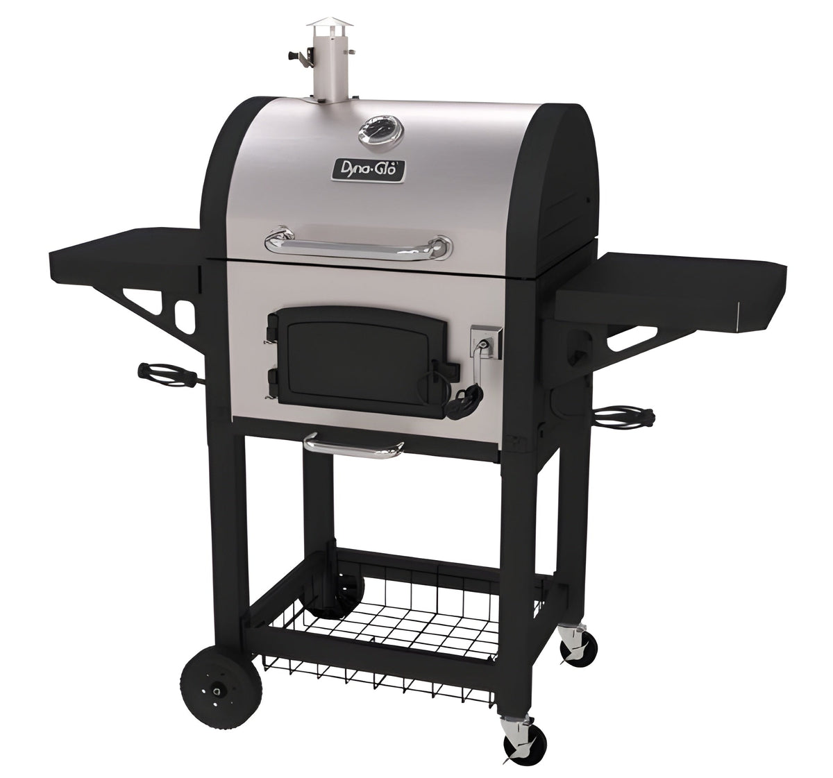 Dyna-Glo DGN405SNC-D Heavy Duty Stainless Charcoal charcaol Grill, Standard - B00JTTCUVU