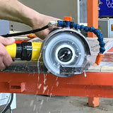 Alpha Tools PSG-125 Pneumatic Grinder 5" 5/8"-11 - PSG-125