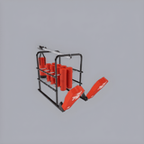 Rogers 8-Pad PowerBlast w/ PowerLine Sled & Hanging Dummy 411524