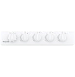 HOTPOINT 20" Front-Control Free-Standing Gas Range with Sealed Burners - RGAS200DMWW-KT