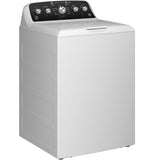 GE APPLIANCES GTW480ASWWB GE(R) 4.6 cu. ft. Capacity Washer with Stainless Steel Basket,Cold Plus and Wash Boost​ - GTW480ASWWB-KT