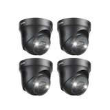 Zosi 4PCS 4K Add-on PoE Security Cameras, Person & Vehicle Detection, C225 - 4PCS 4K