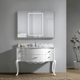Krugg Svange 4836LLR  48" X 36" LED Medicine Cabinet with Dimmer & Defogger SVANGE4836LLR - Backyard Provider