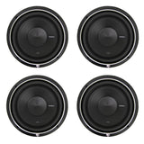 Rockford Fosgate P2D4-10 10 Inch 600 Watt 4-Ohm Car Audio Subwoofer 4 Pack - 194547